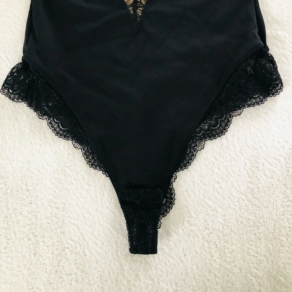 Women's Shapewear Black Bodysuit Size S